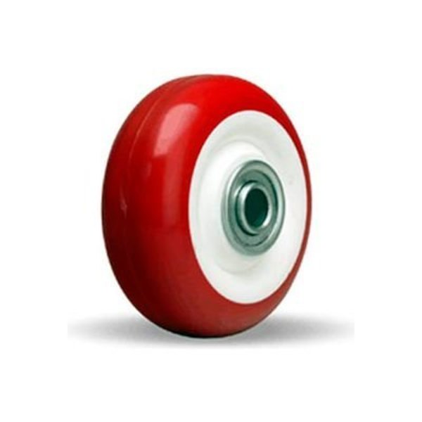 Hamilton Casters Hamilton® Poly-Tech Wheel 3-1/2 x 1-3/8 - 3/8" Ball Bearing W-35-NF-3/8